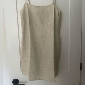 Laude the Label linen mini dress